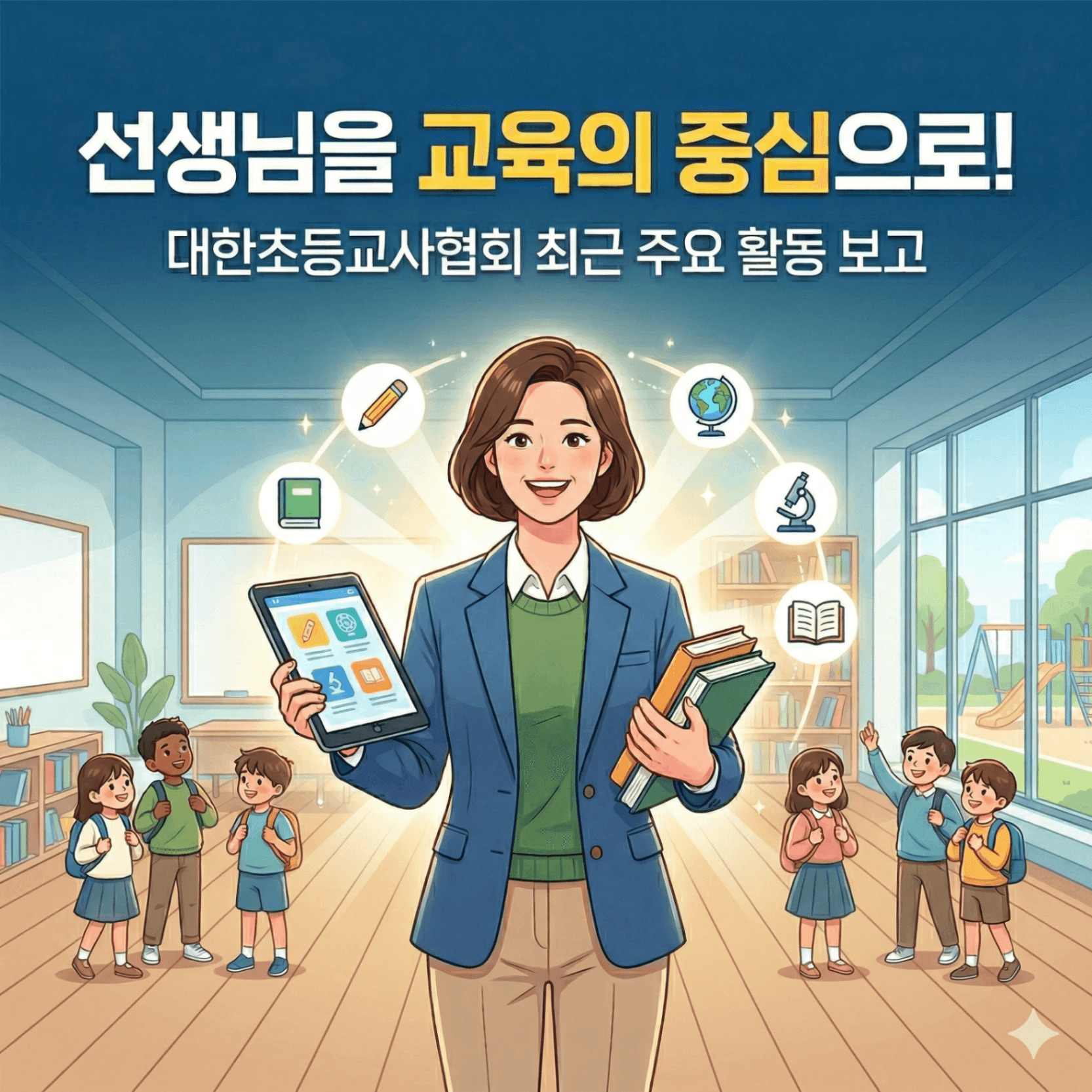 대한초등교사협회 4월 첫째 주 카드뉴스